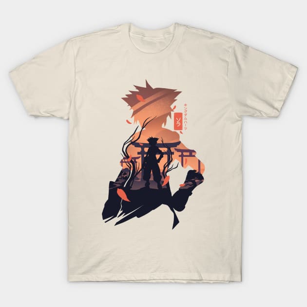 Sora the Keyblade Hero T-Shirt by whydesign